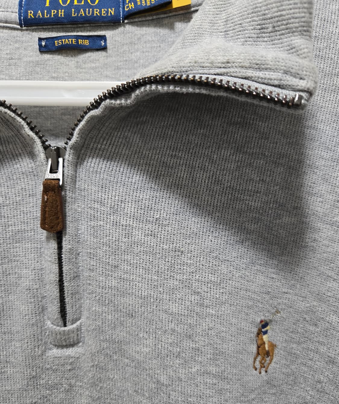 폴로 랄프로렌 에스테이트 리브 쿼터 지퍼 풀오버 95 상품이미지6