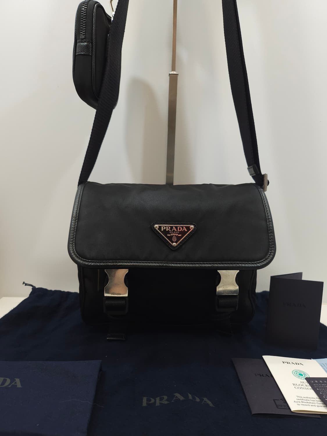 [정품]프라다 리나일론 사피아노 숄더백 멀티 크로스백 2VD034 상품이미지1