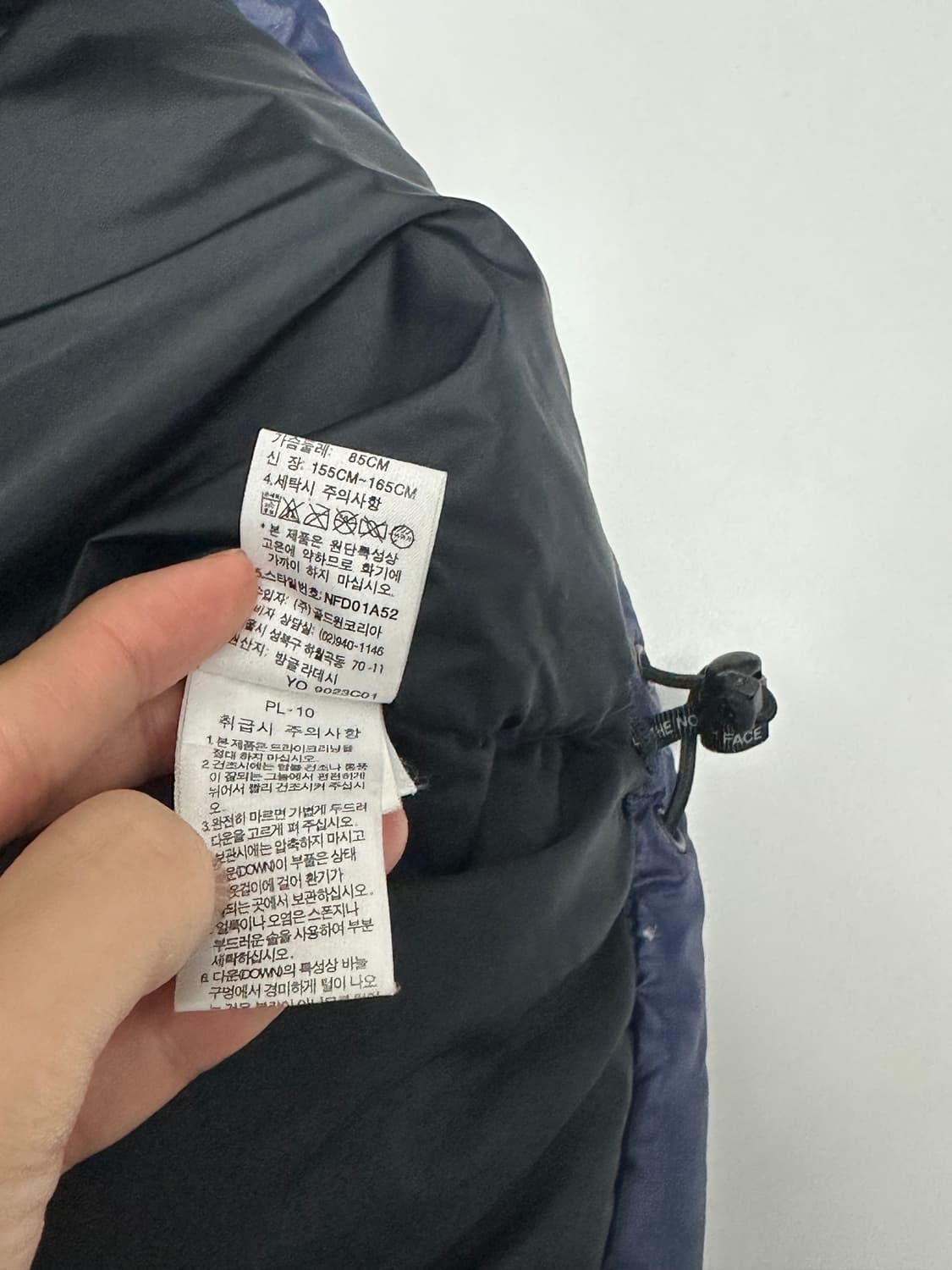 노스페이스 눕시 700 구스다운 패딩 조끼 상품이미지10