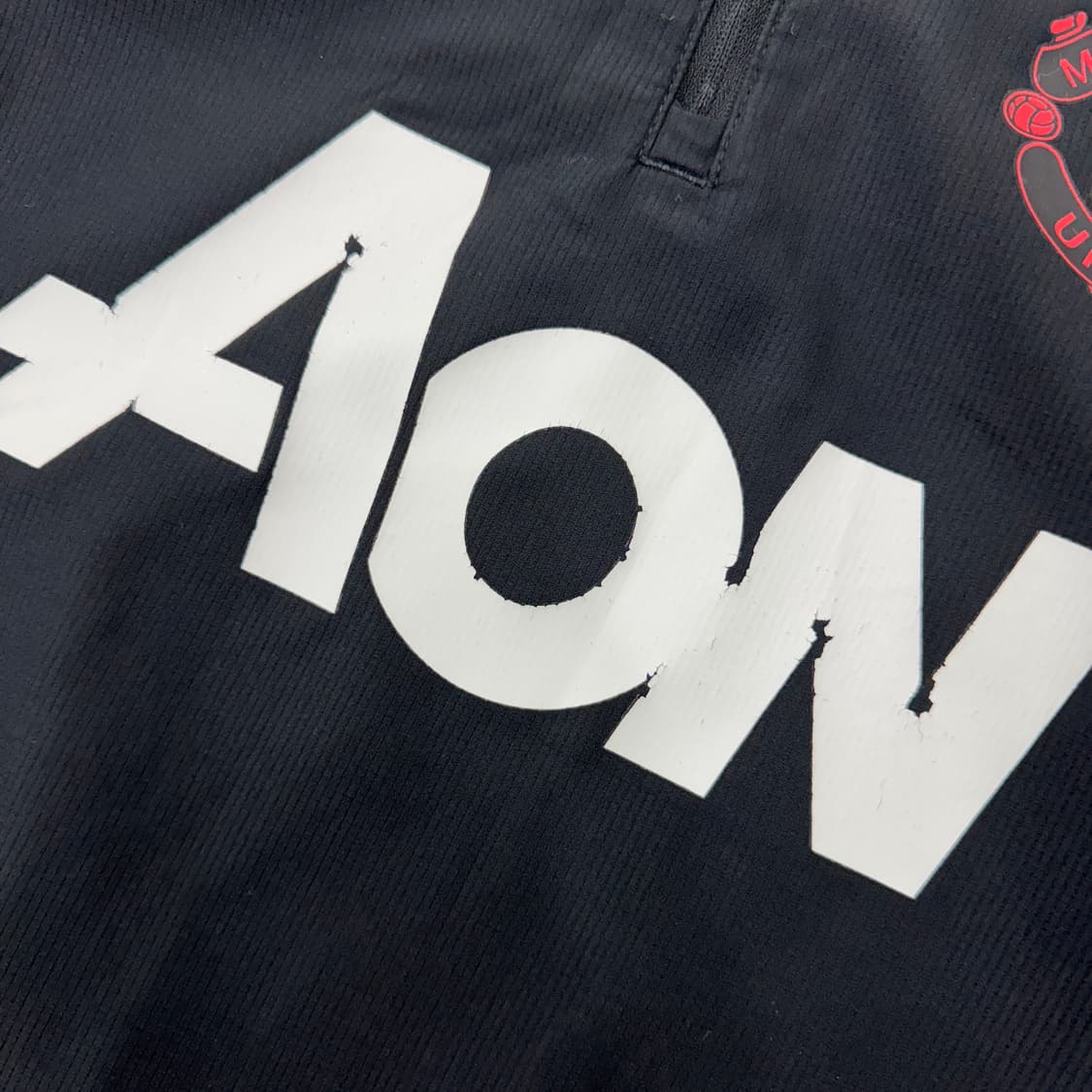 2XL 아디다스 맨체스터유나이티드 18-19시즌 트레이닝 후드 웜탑 상품이미지4