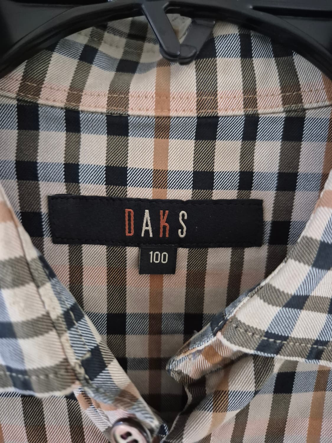 [100~105]닥스 빈티지 체크셔츠 긴팔 Men 상품이미지4