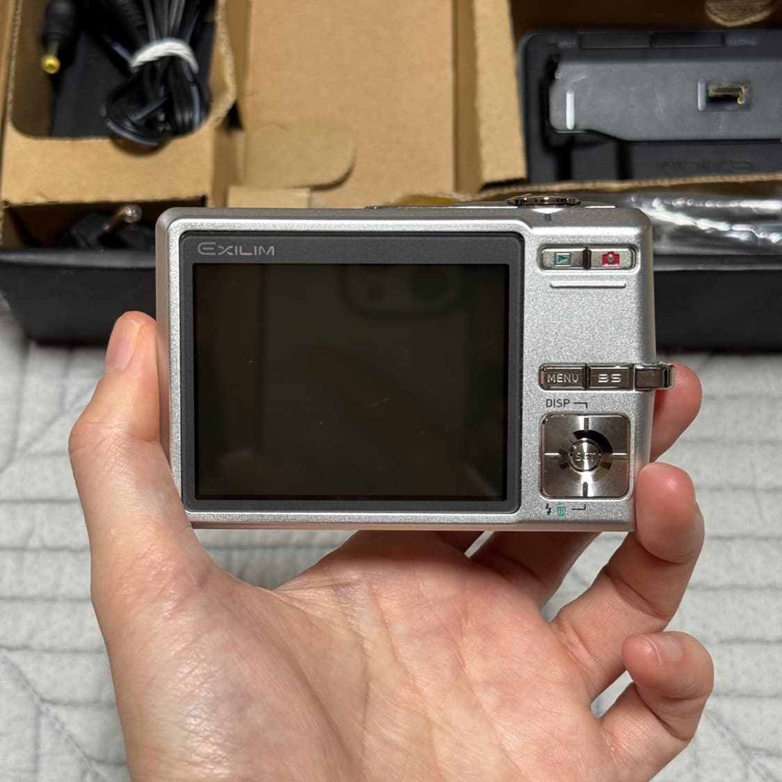 풀박스 CASIO EXILIM EX-Z600 카시오 엑슬림 실버디카 상품이미지5