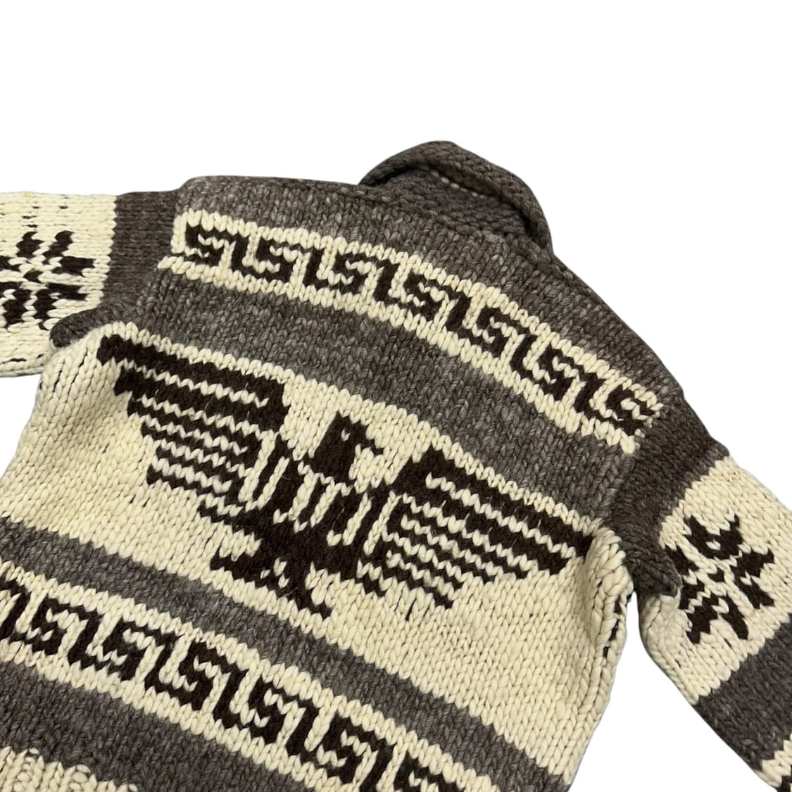 빈티지 헤비울 코위찬 니트 상품이미지3