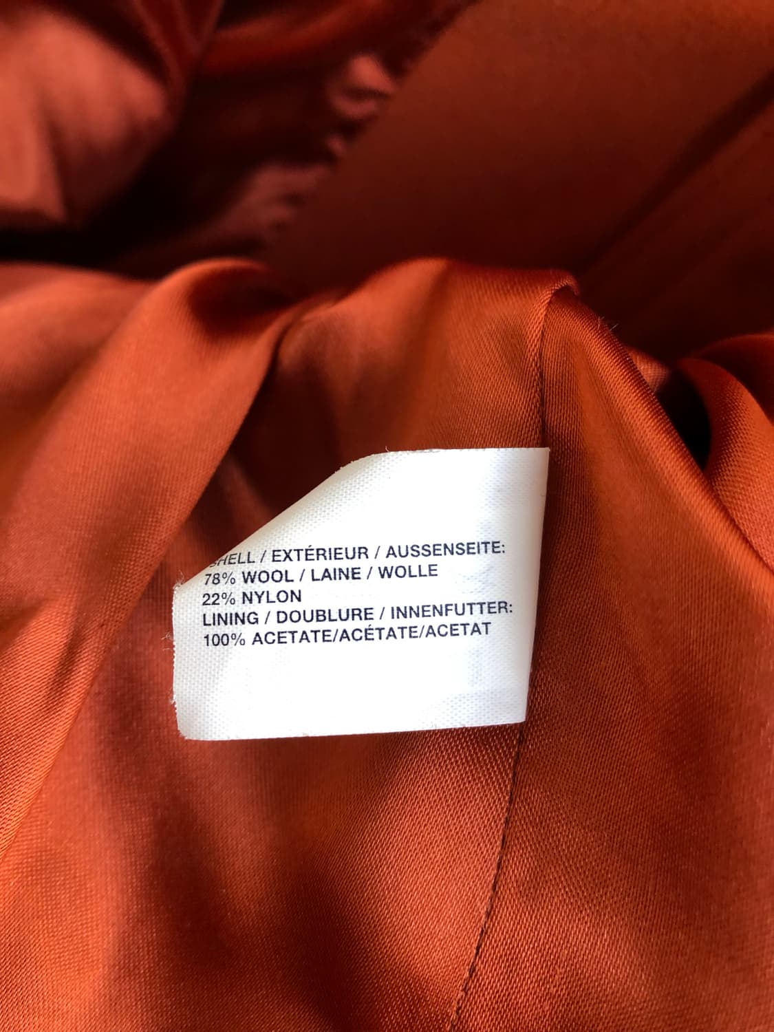 갭 오렌지 더플코트 상품이미지4