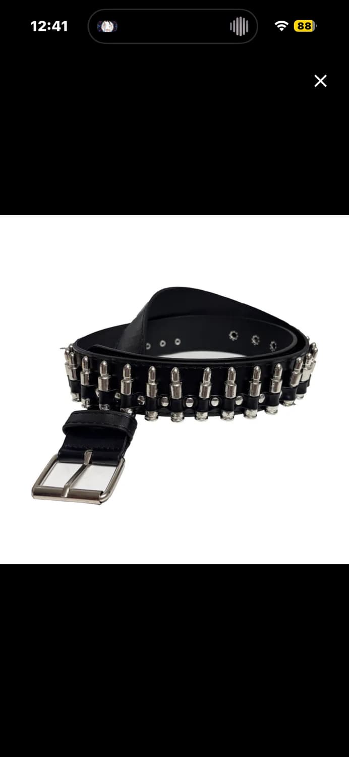 bullet belt 총알 벨트 y2k 펑크 빈티지  상품이미지1