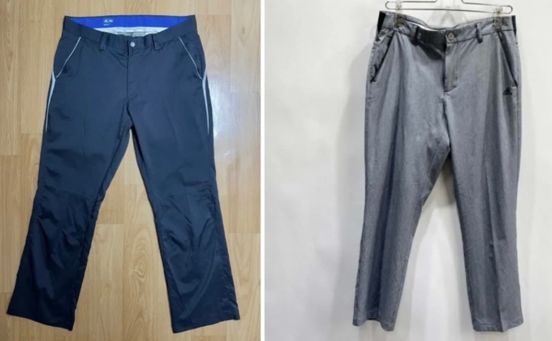 아디다스 adidas 골프바지 2개 일괄 상품이미지1