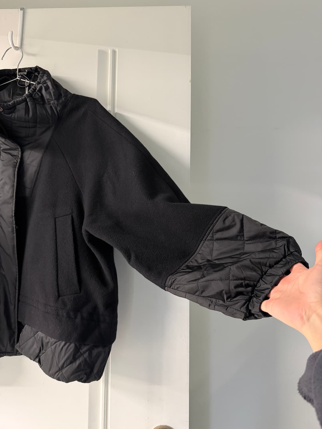 일본빈티지 울 패딩 셔링 자켓 상품이미지7