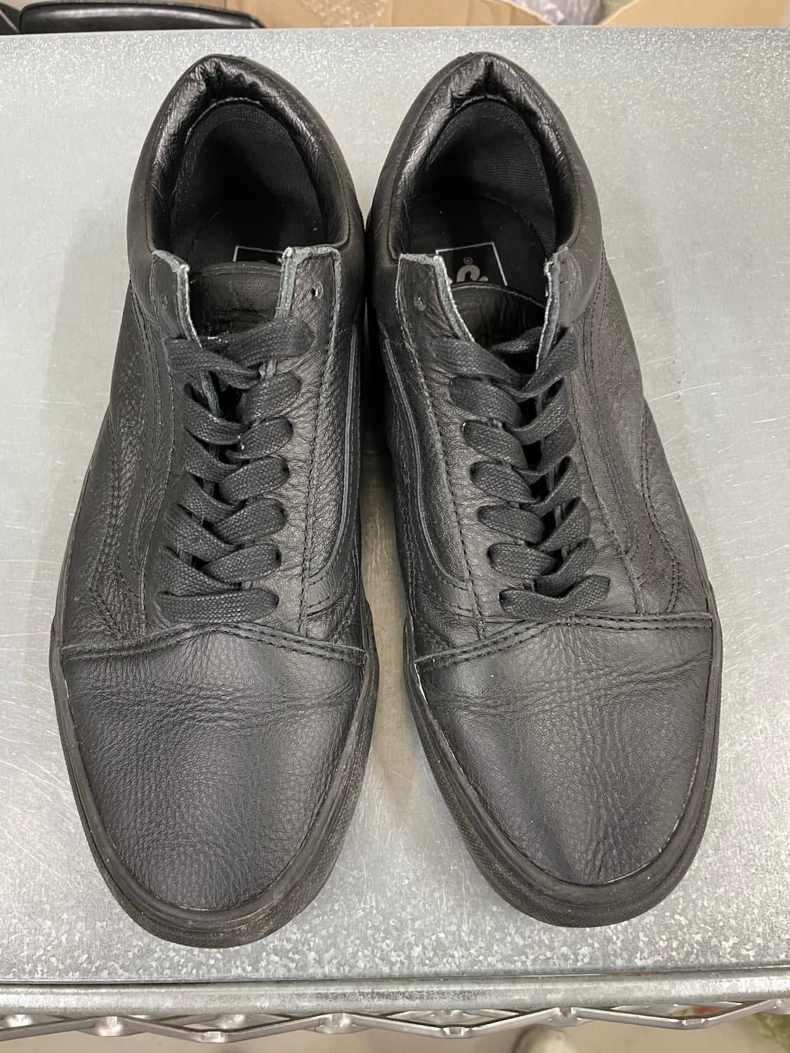 반스 올드스쿨 레더 블랙 280 상품이미지5