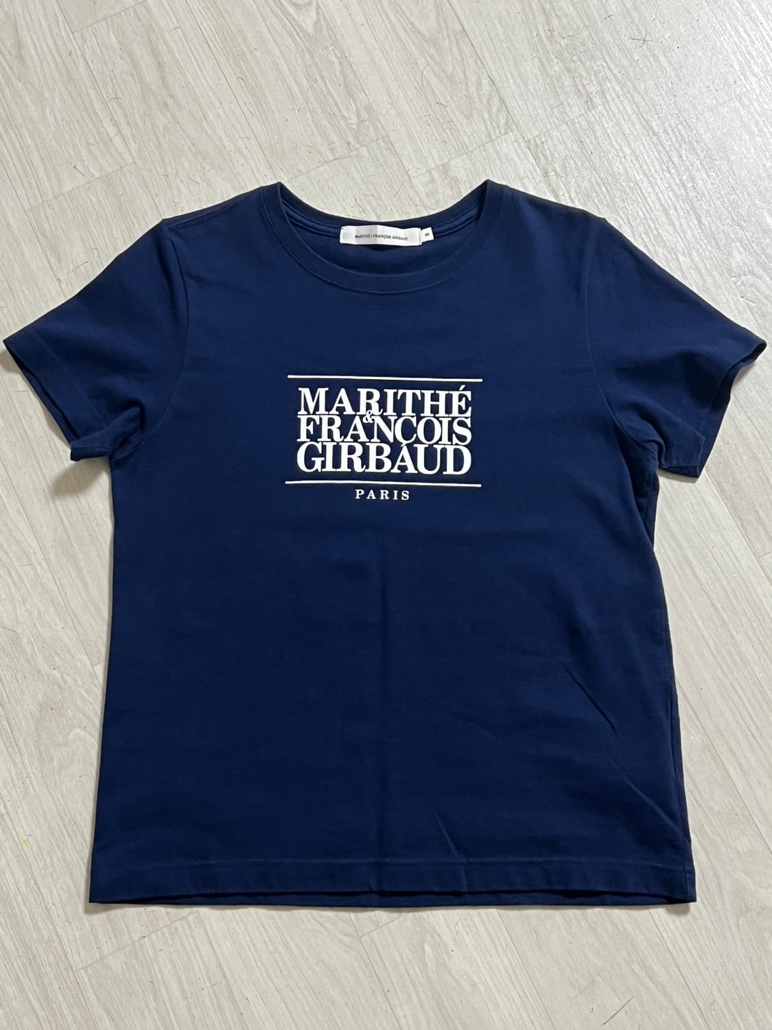 마리떼 - CLASSIC LOGO T 반팔 네이비 s 상품이미지1