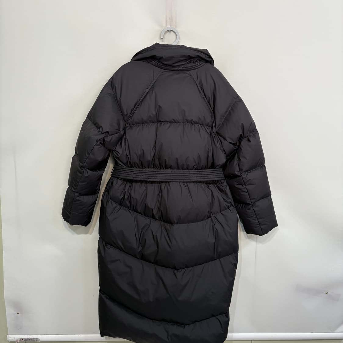 한섬 시스템 구스다운 롱패딩 55 블랙 상태최상 상품이미지3