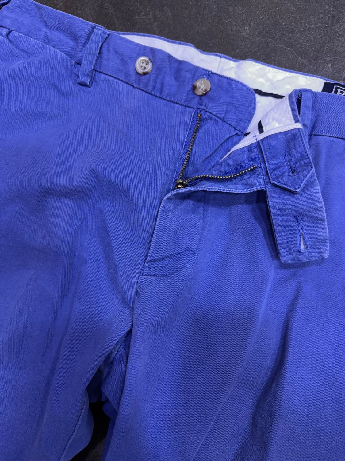 폴로 랄프로렌 스트레치 커스텀 핏 클래식 치노팬츠 블루 34 상품이미지4