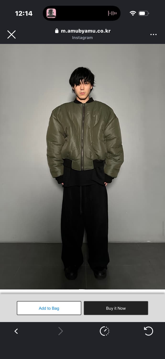 amu reversible padded outer 상품이미지6