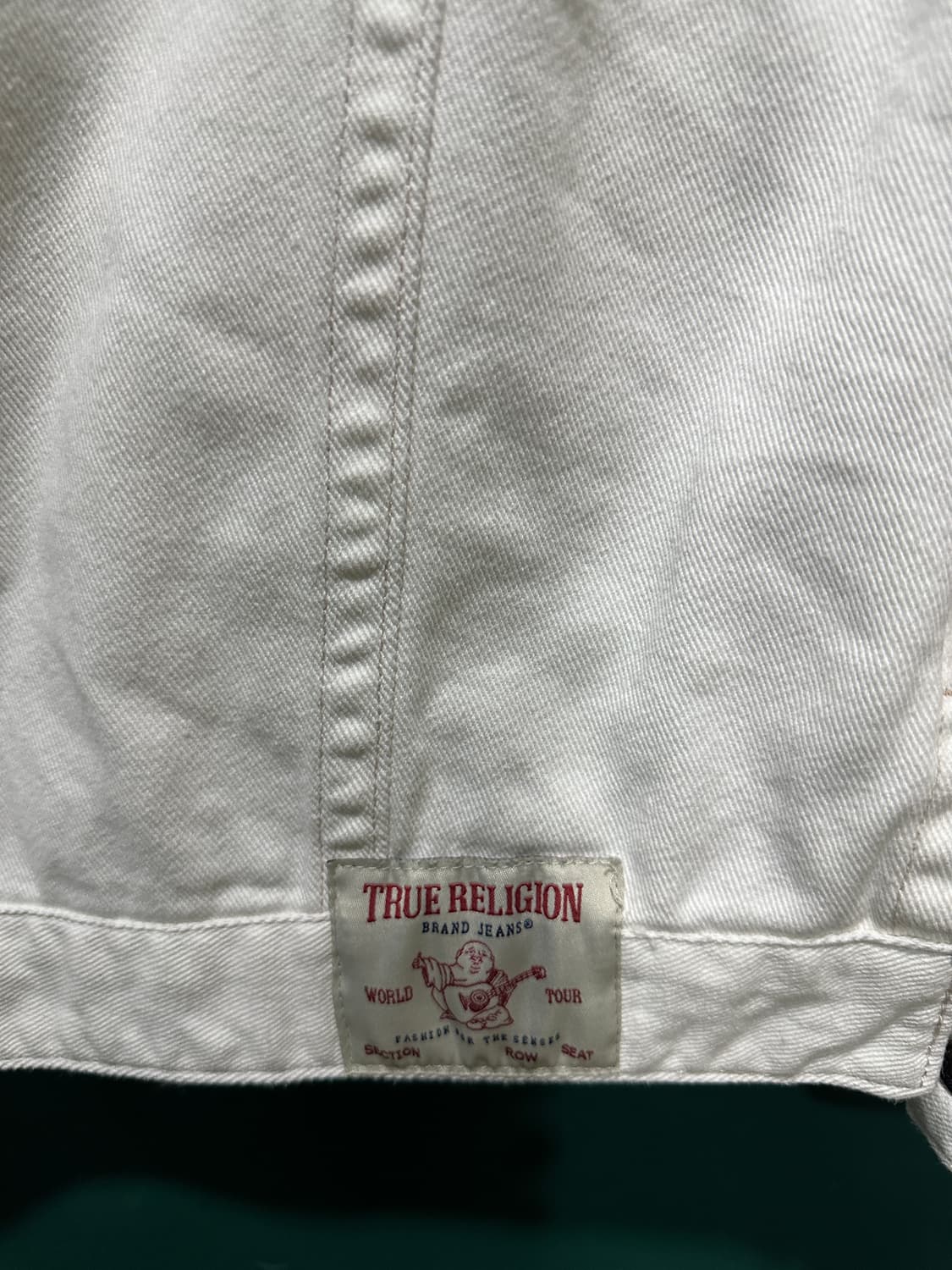 트루릴리전 화이트 트러커자켓 95 상품이미지6