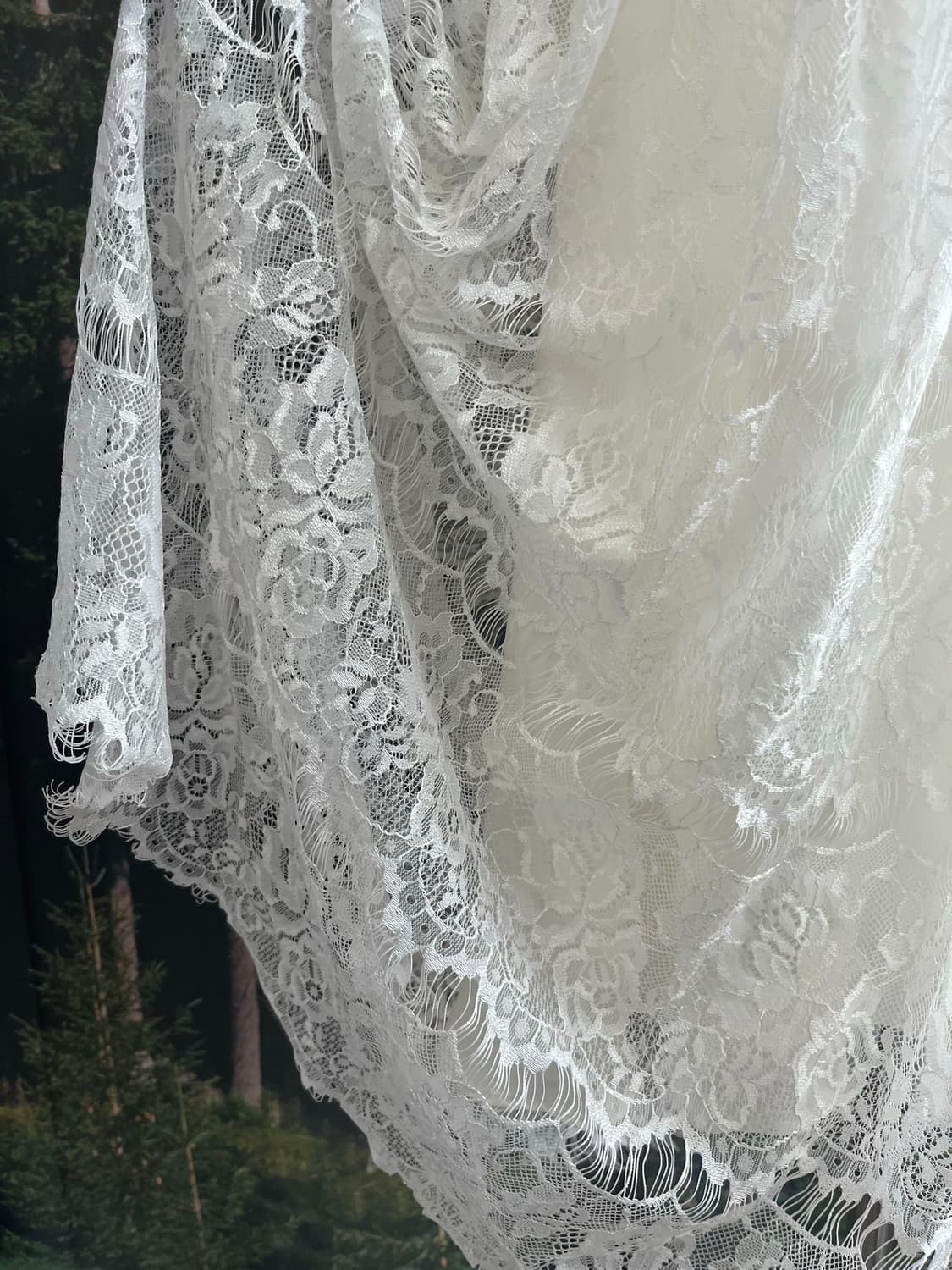 vintage laced long skirt 상품이미지10