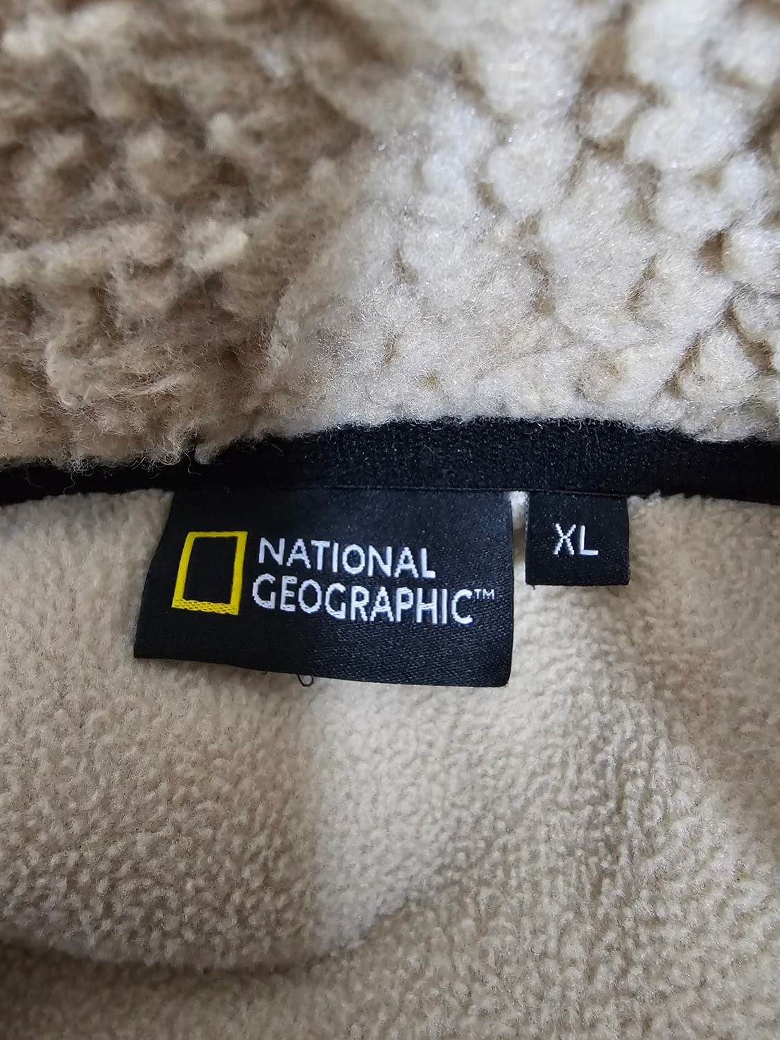내셔널지오그래픽 뽀글이 플리스자켓 XL 상품이미지3