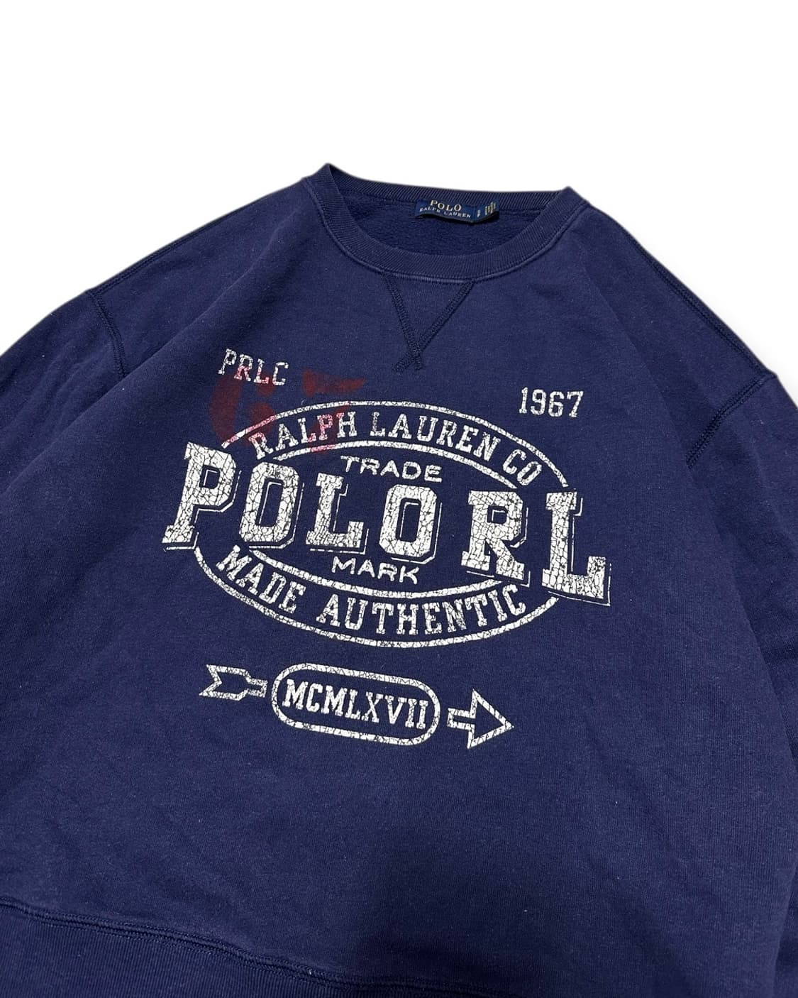 폴로 랄프로렌 네이비 맨투맨 상품이미지3
