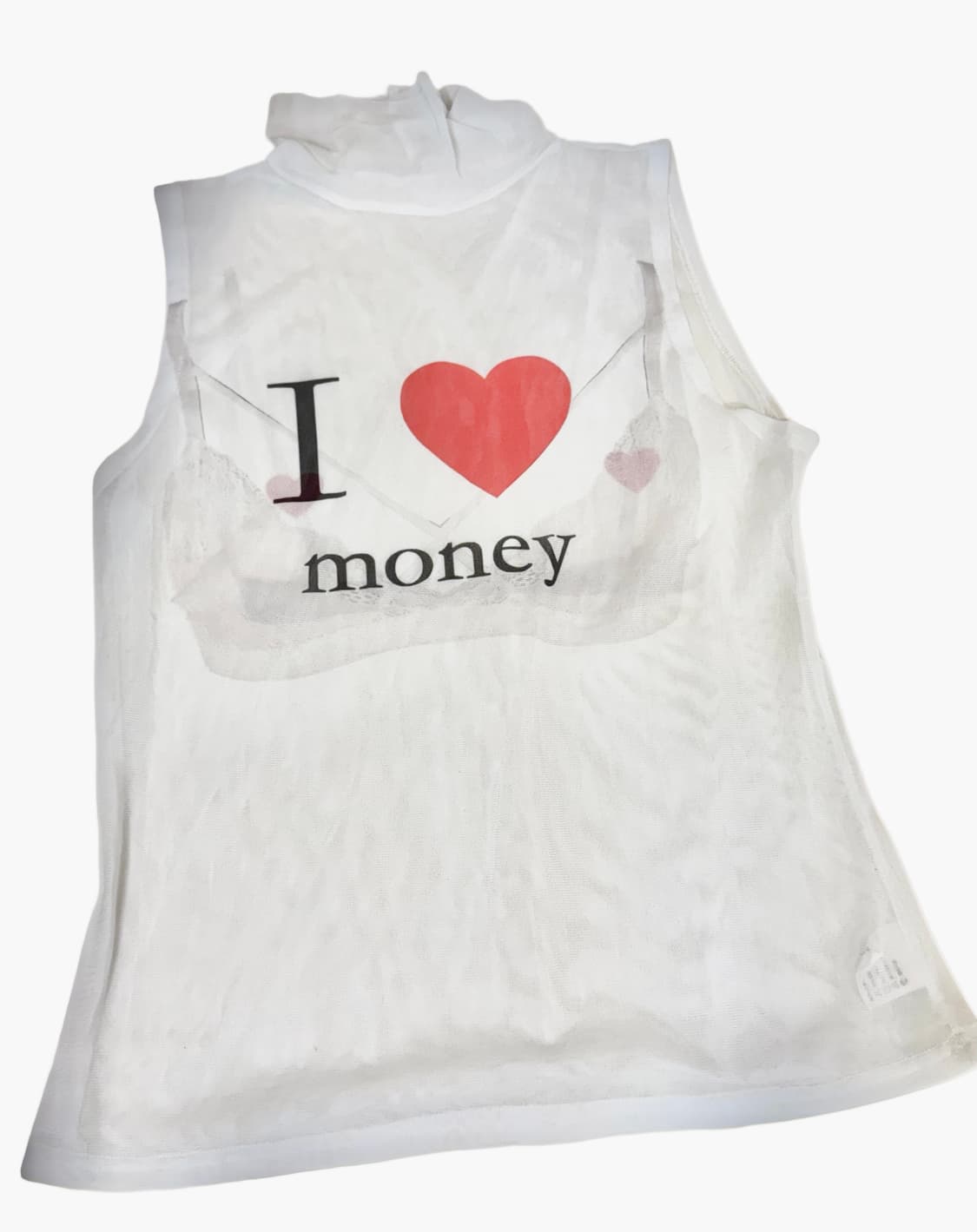 tsunami 쉬어 프린팅 홀터넥 탑 상품이미지2