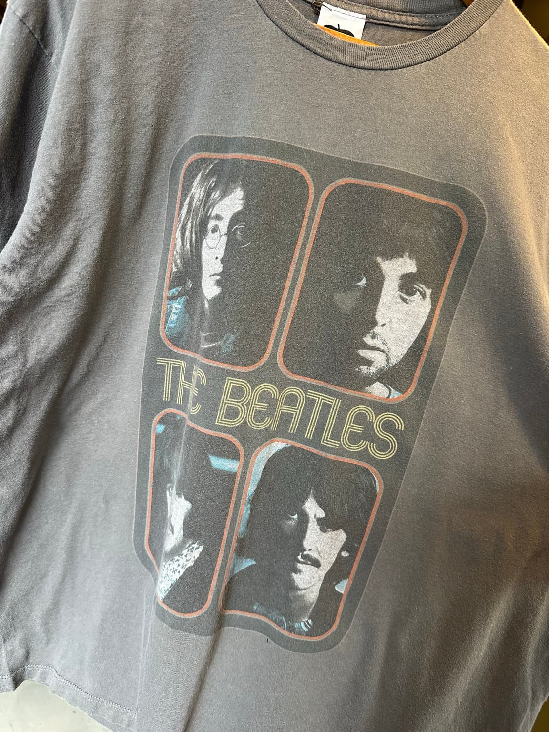 비틀즈 락밴드 프린팅 티셔츠 상품이미지3