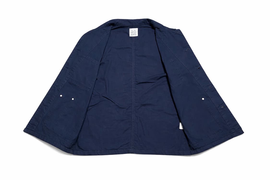 JPN 일본 빈티지 워크웨어 아메카지 네이비 초어자켓 커버올 워크자켓 M 상품이미지4
