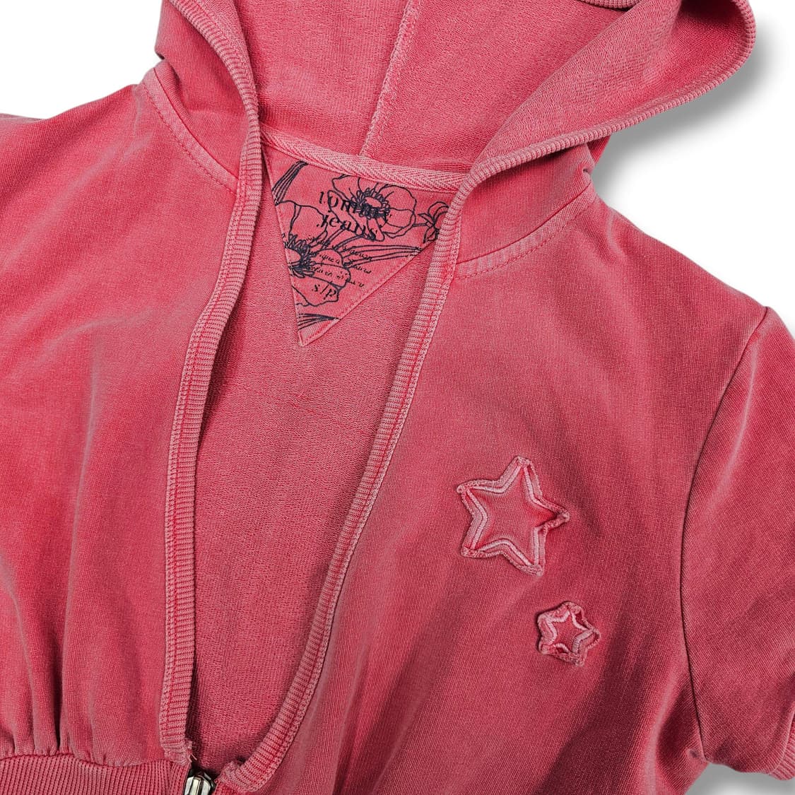 S TOMMY HILFIGER 타미진스 스타 크롭 후드 집업 상품이미지5