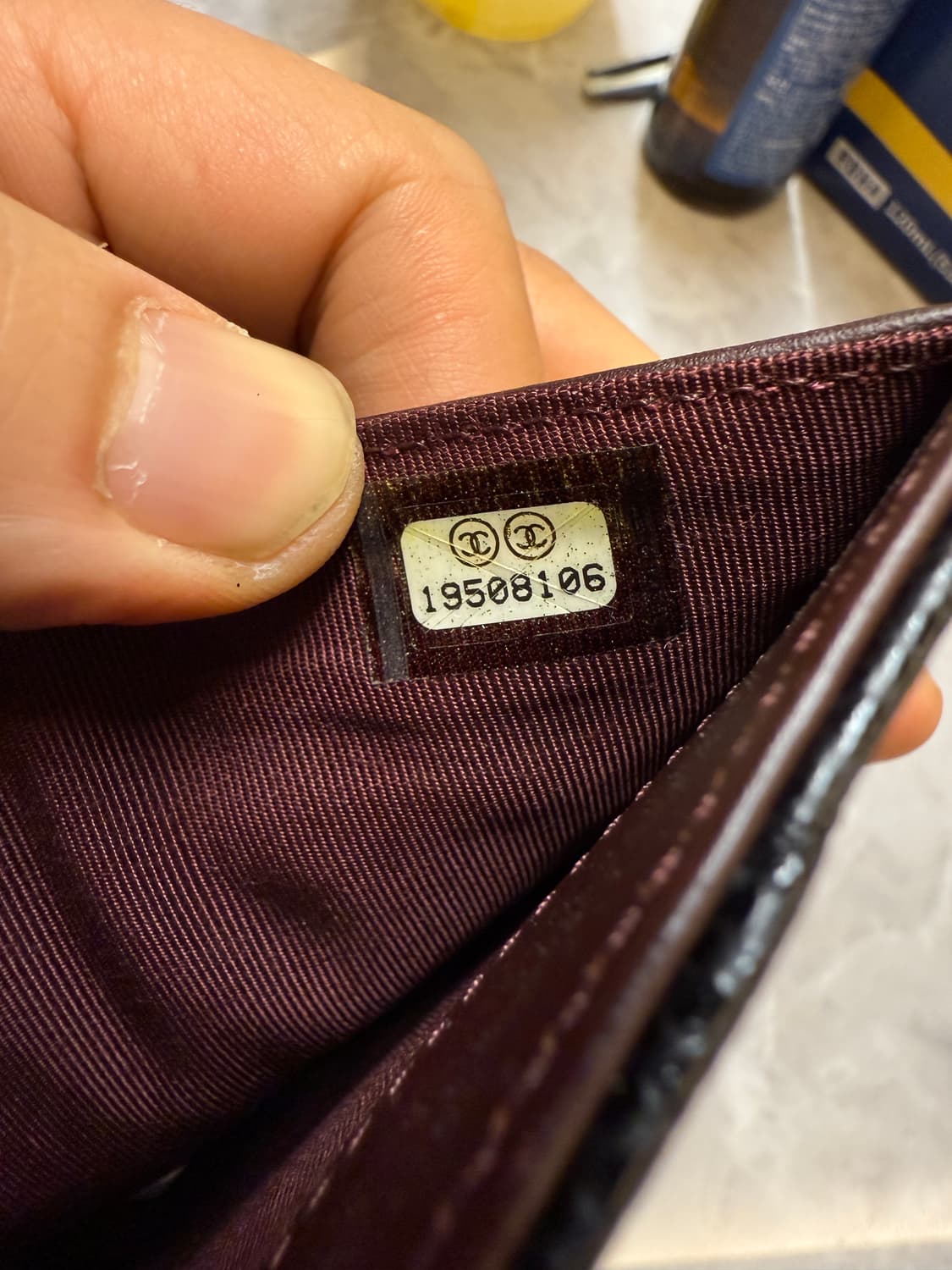 샤넬 정품 캐비어 장지갑 상품이미지5