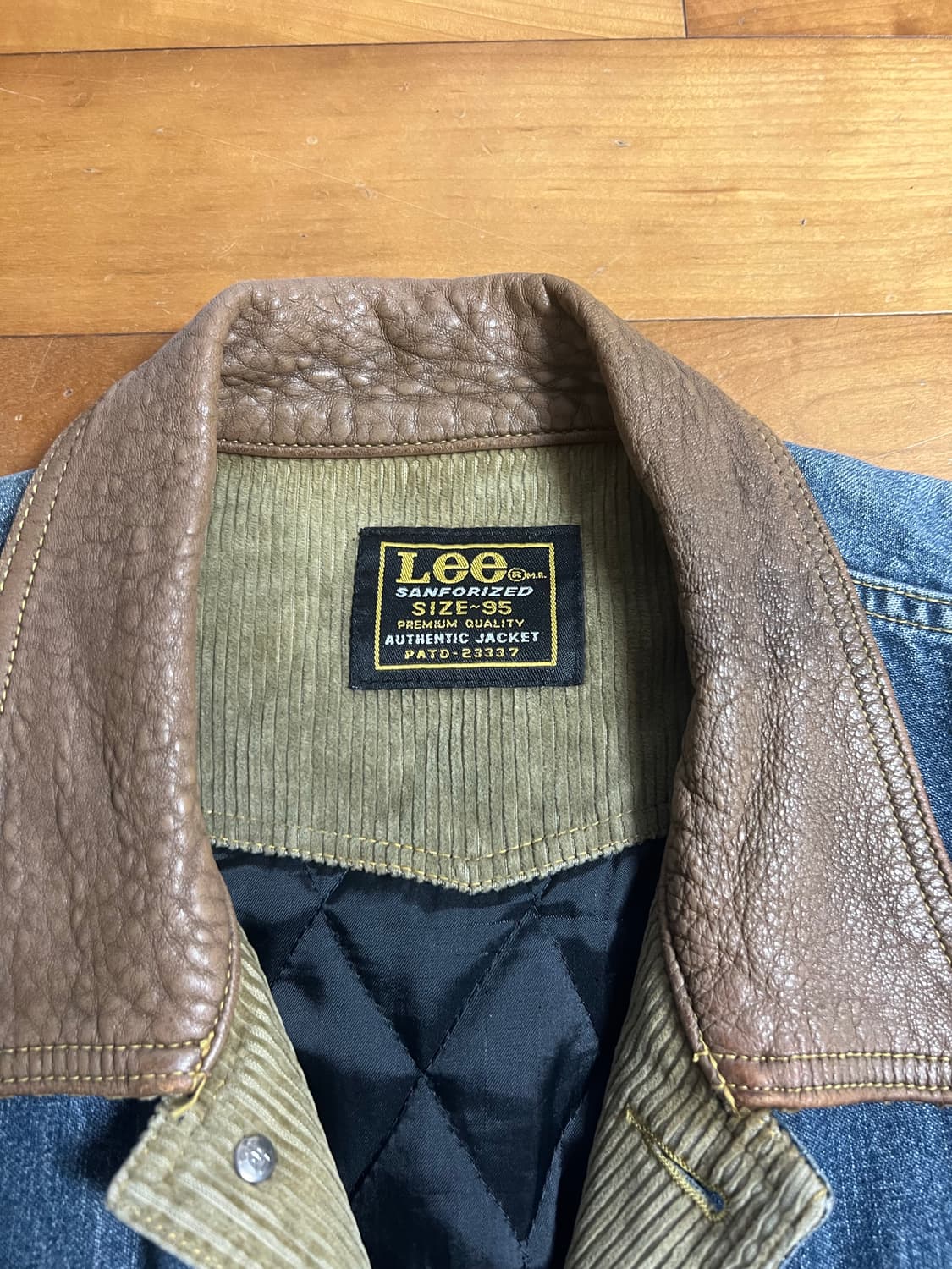 쌍방울 Lee 돈피카라 청자켓  상품이미지2