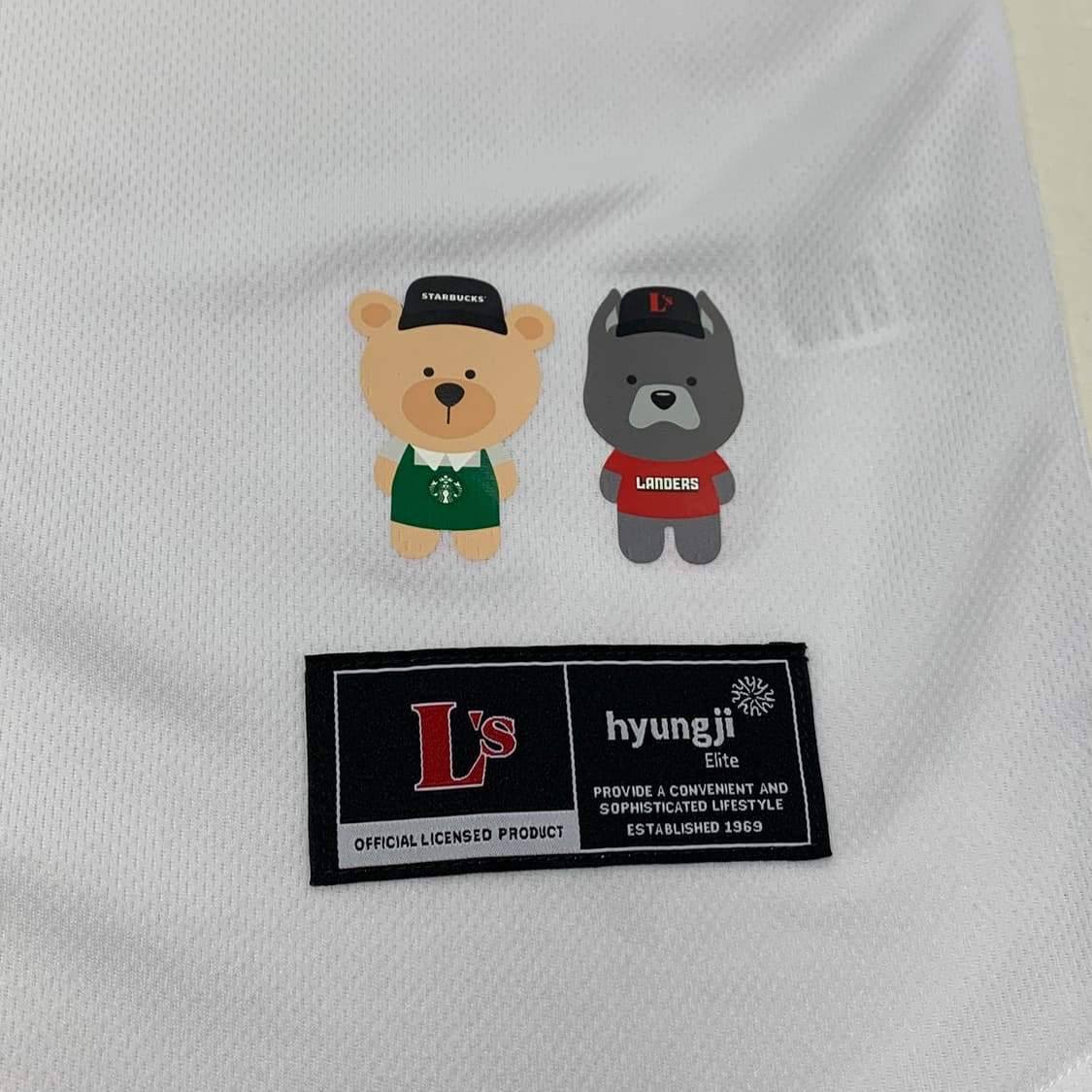 SSG 랜더스 스타벅스 22주년 한정판 야구유니폼 반팔 져지 (95) 상품이미지5