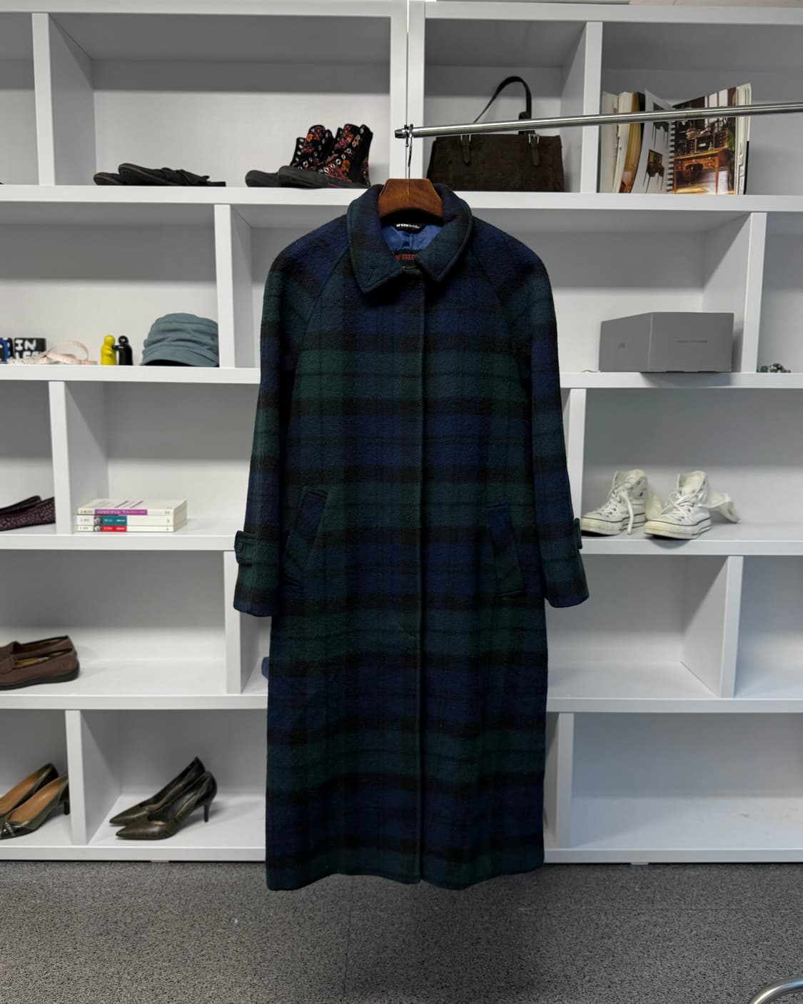 mc gregor 블랙와치 코트 상품이미지1