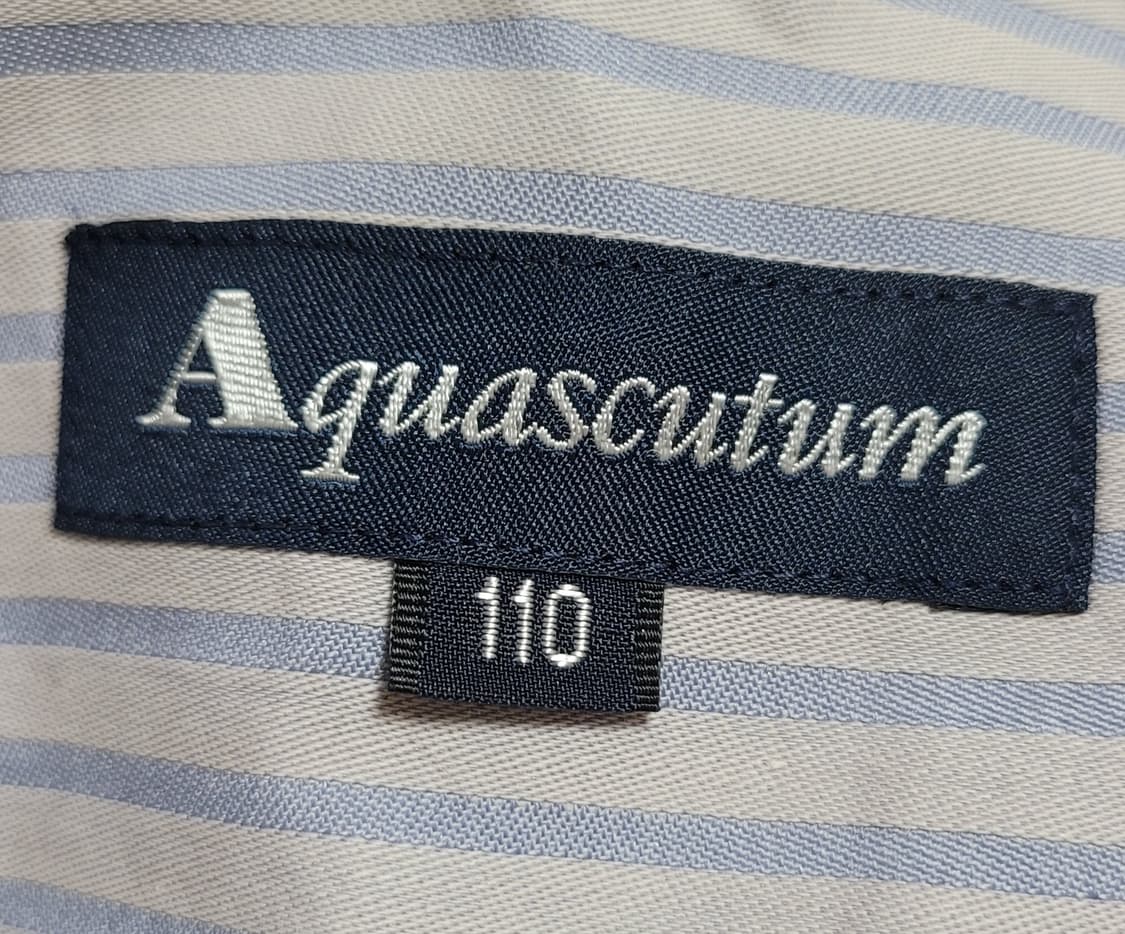 아큐아스쿠텀 스트라이프 셔츠 110 aquascutum 상품이미지3