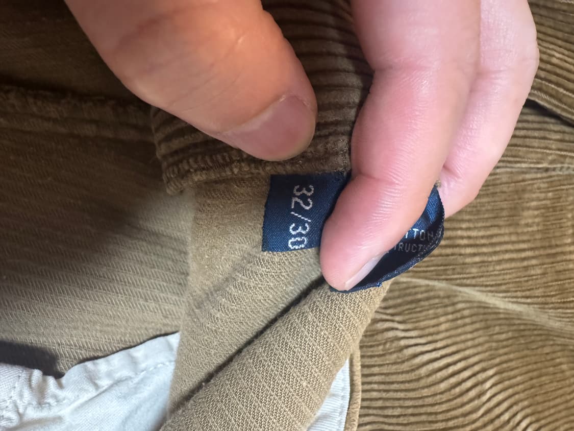 폴로 코듀로이 테이퍼드핏 팬츠 팝니다 상품이미지4