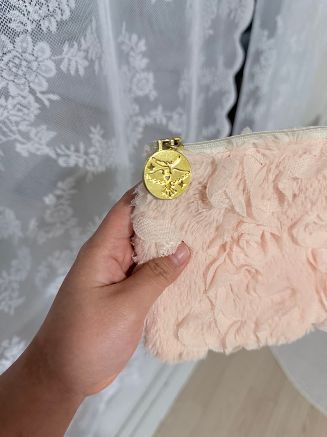 플라워 레이스 파우치  상품이미지2