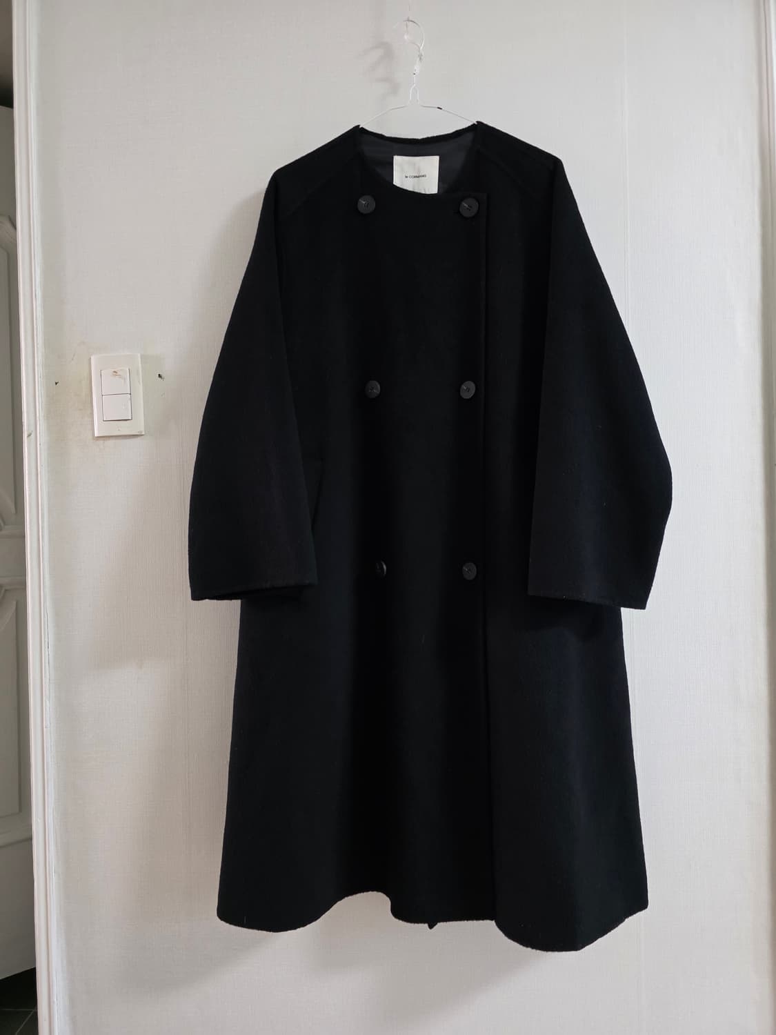 르꼬르망 핸드메이드 울 코트 상품이미지1