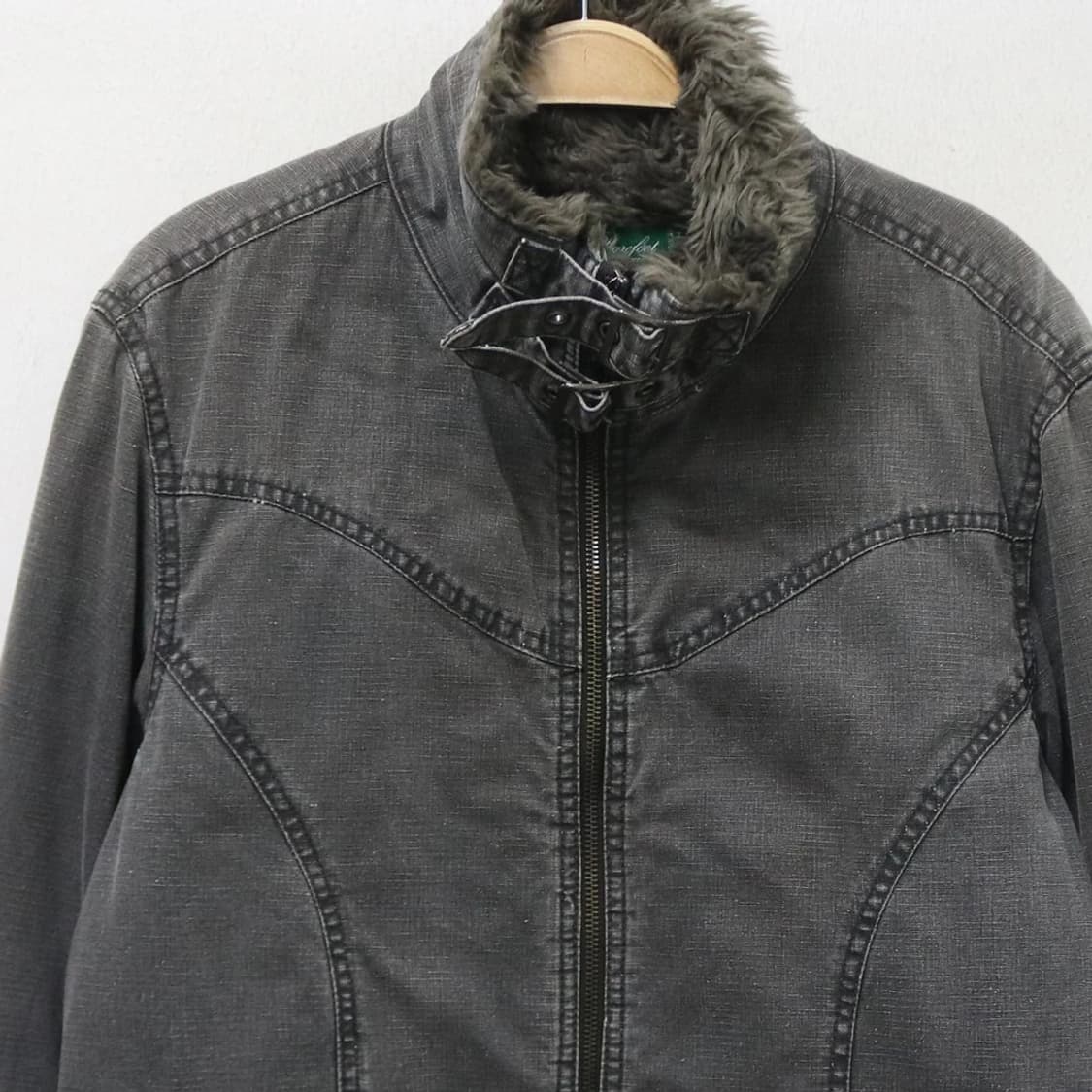 CREATE BAREFOOT 퍼 데님 자켓 62145 상품이미지5