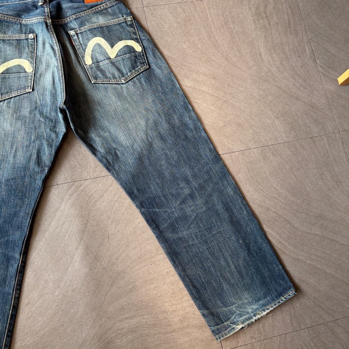 에비수 정품 2001 데님 팬츠 바지 상품이미지4