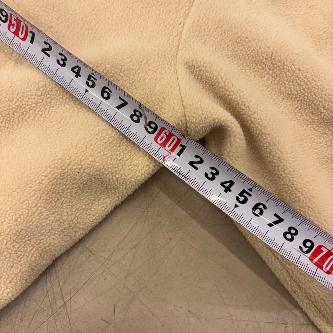 커버낫 아이보리 후리스 집업 상품이미지5