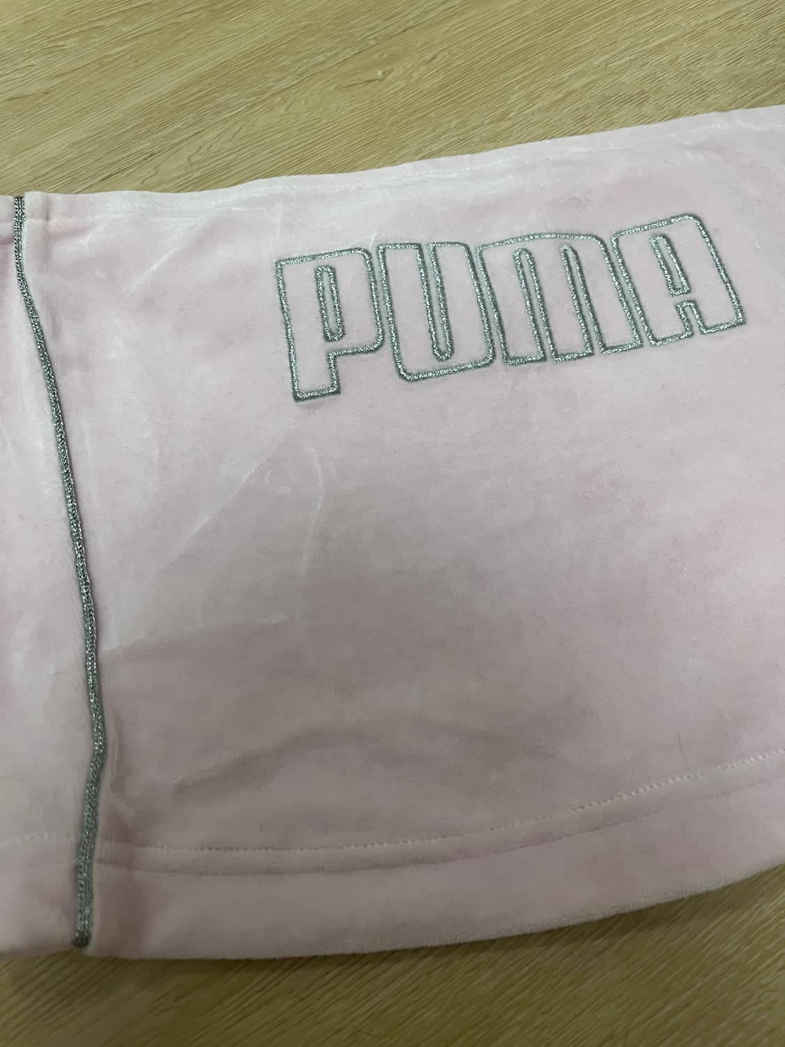 Puma pink velour top 상품이미지3
