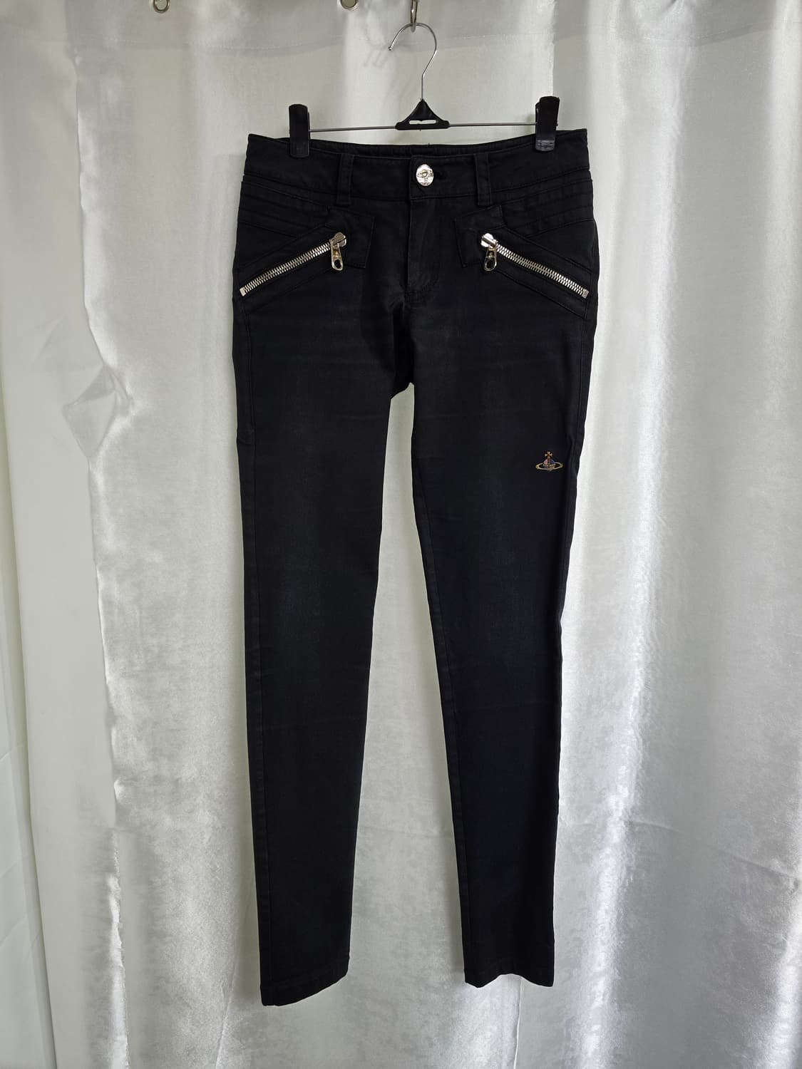 비비안웨스트우드 블랙 스키니진 (1907) 상품이미지1