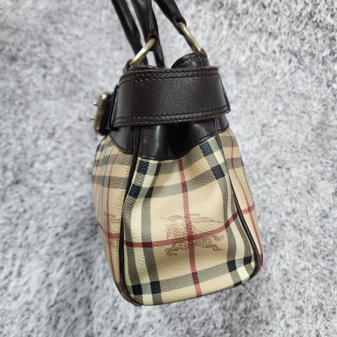 버버리 빈티지 체크 토트백 상품이미지5