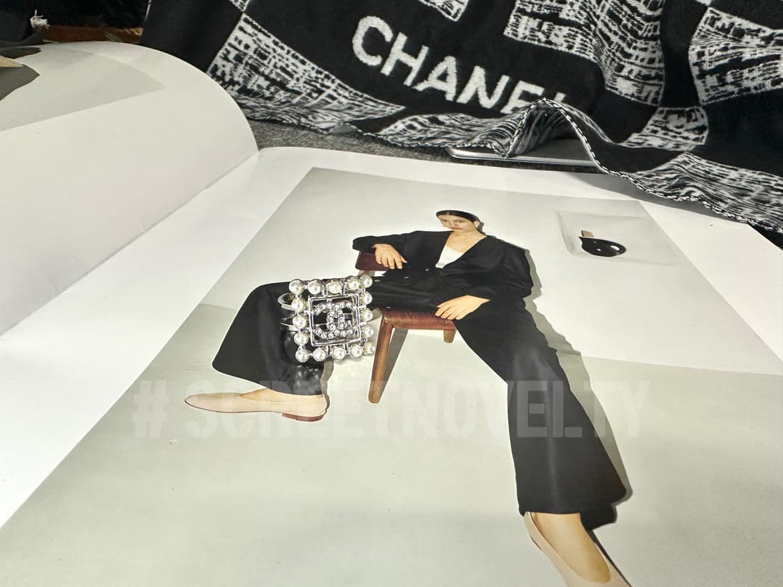 샤넬 스퀘어 진주 큐빅반지 상품이미지9