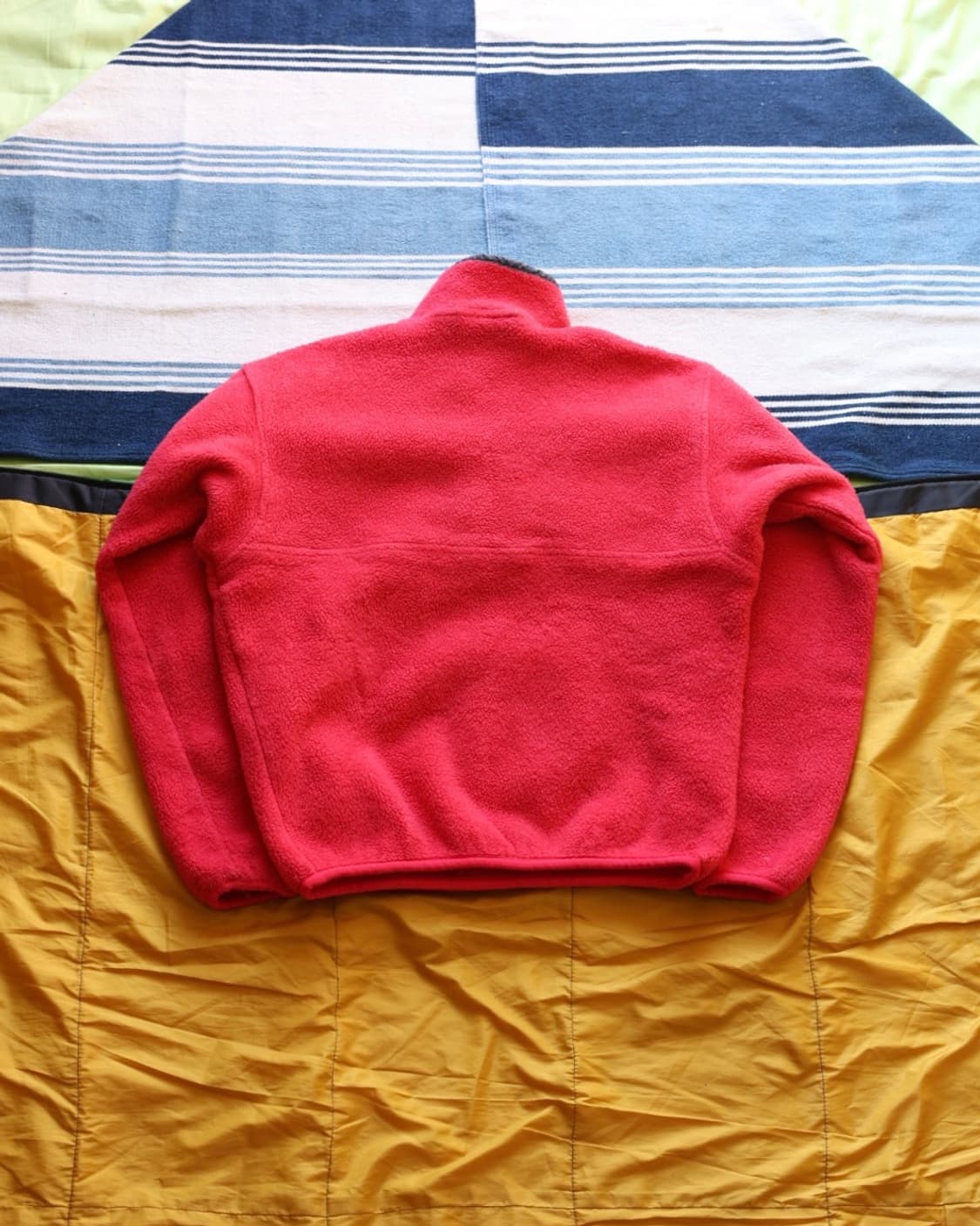 파타고니아 신칠라 90s 스냅티 플리스 (fire red) 상품이미지10