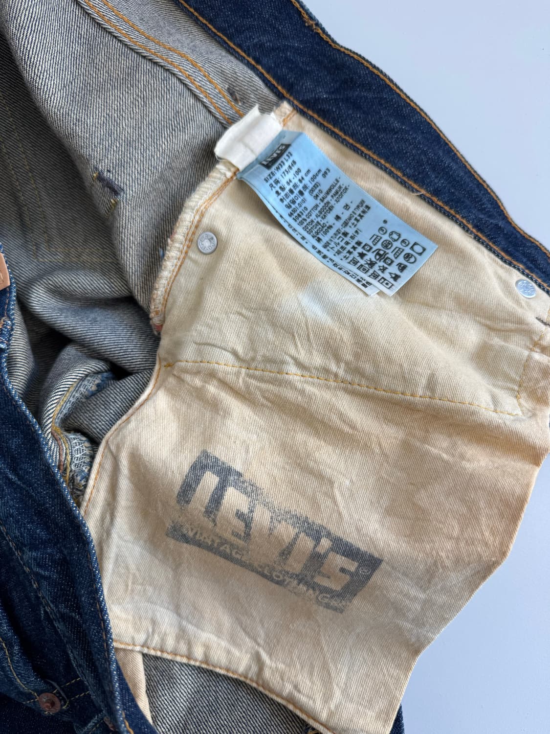 리바이스 LVC 66501 데님 32/32 상품이미지6