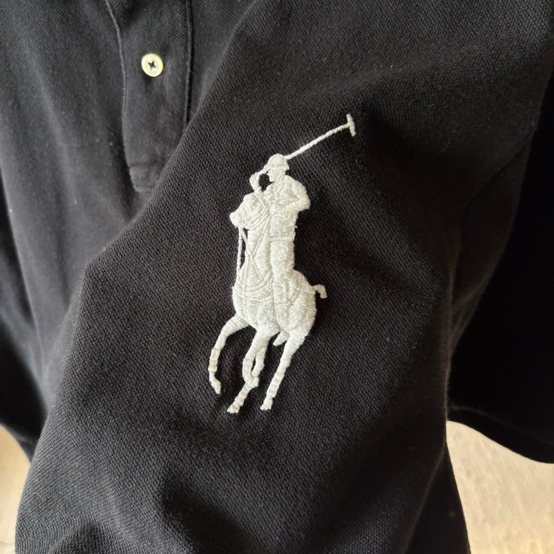 폴로 랄프로렌 빅포니 블랙 반팔 티셔츠 2XL 상품이미지6