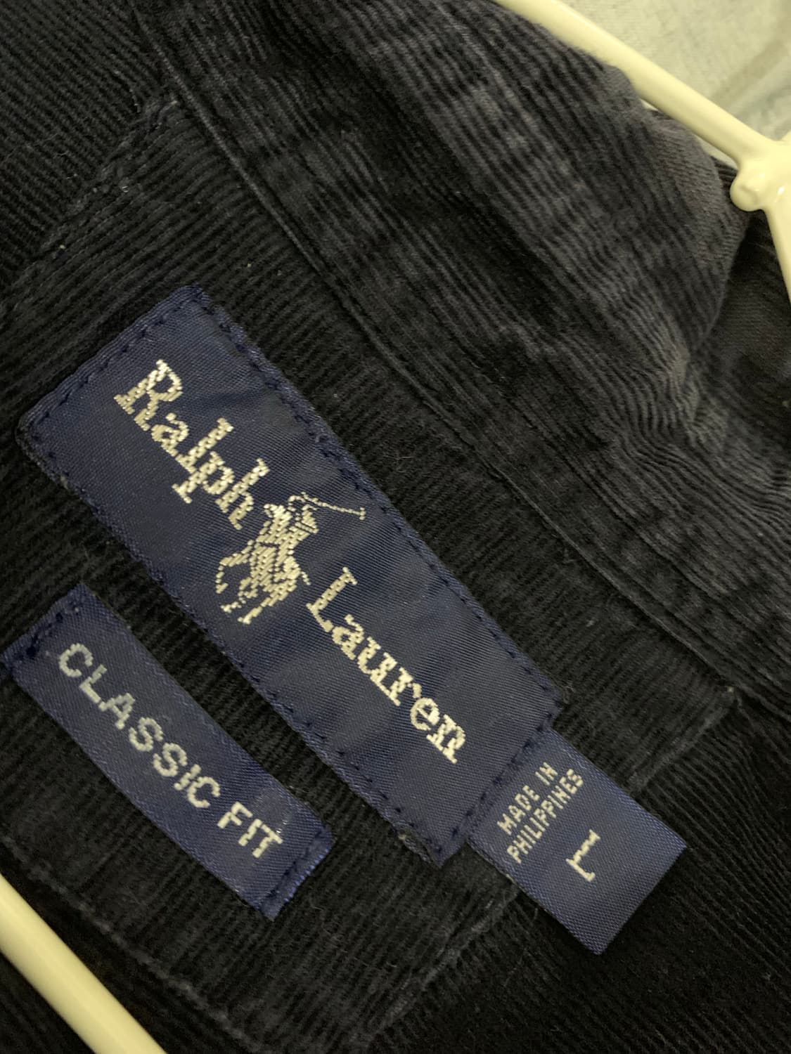 폴로 랄프로렌 네이비 코듀로이 셔츠  상품이미지6