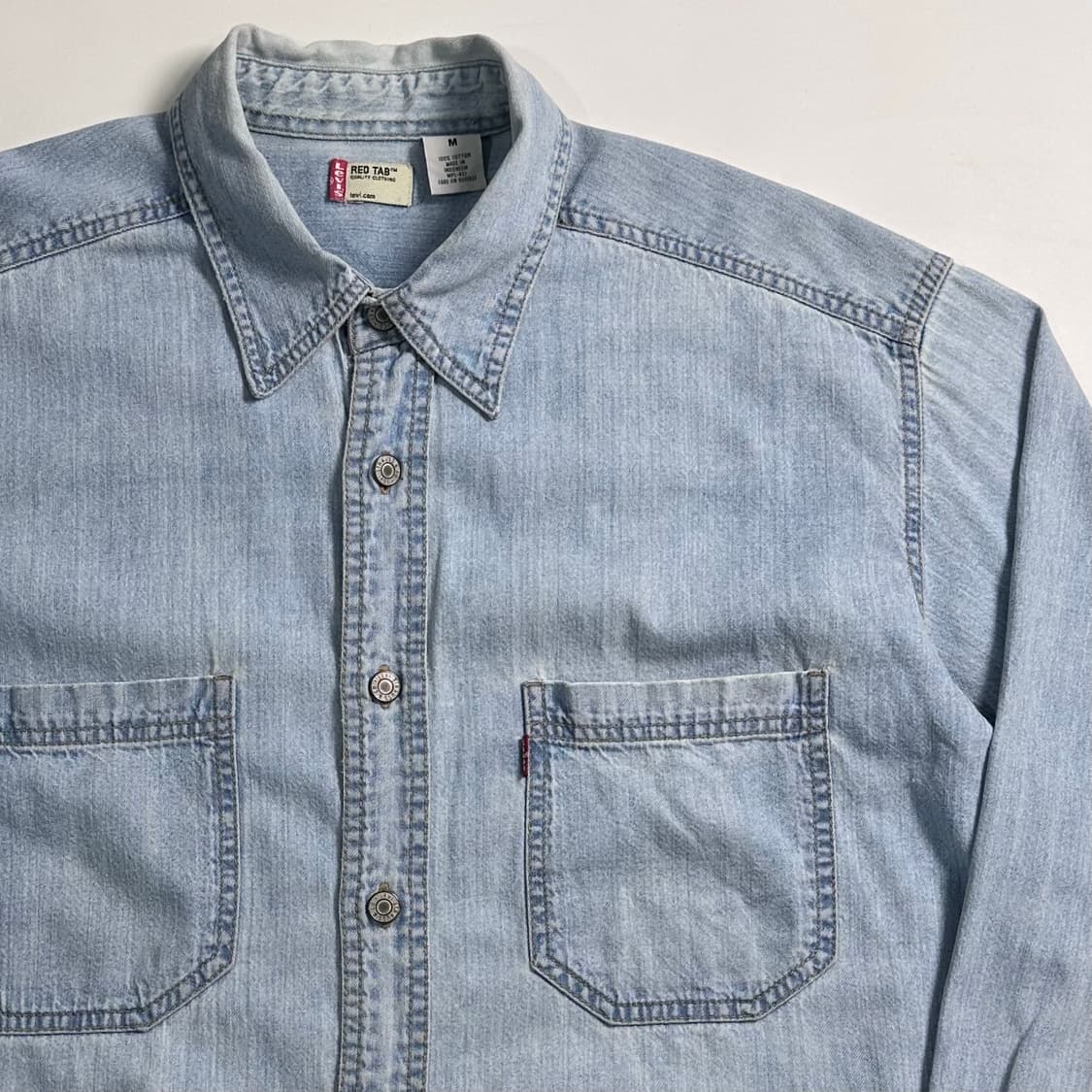 리바이스 투포켓 데님 셔츠  상품이미지4
