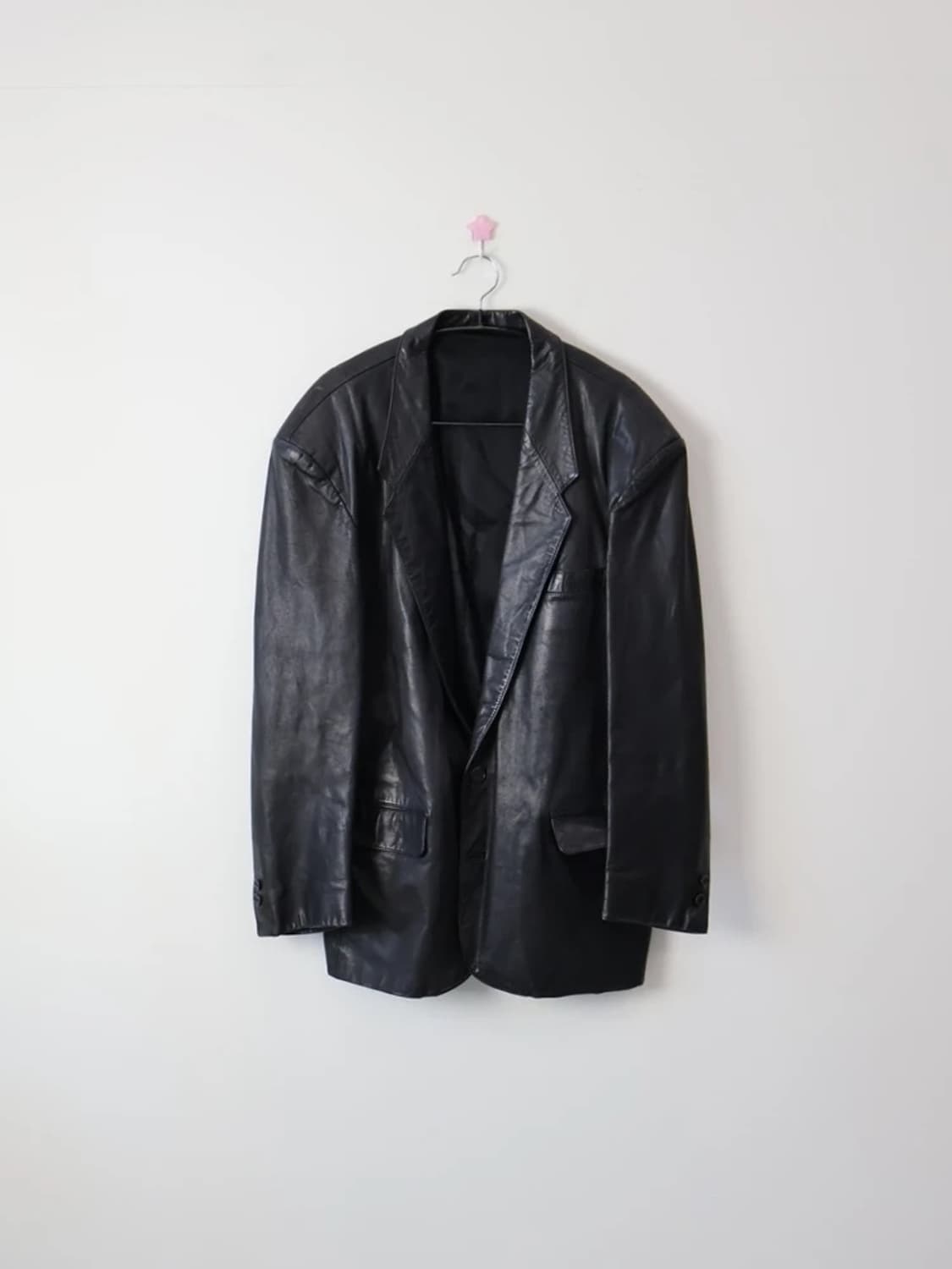 Pierre Bonce Cow Leather Blazer Jacket 상품이미지3