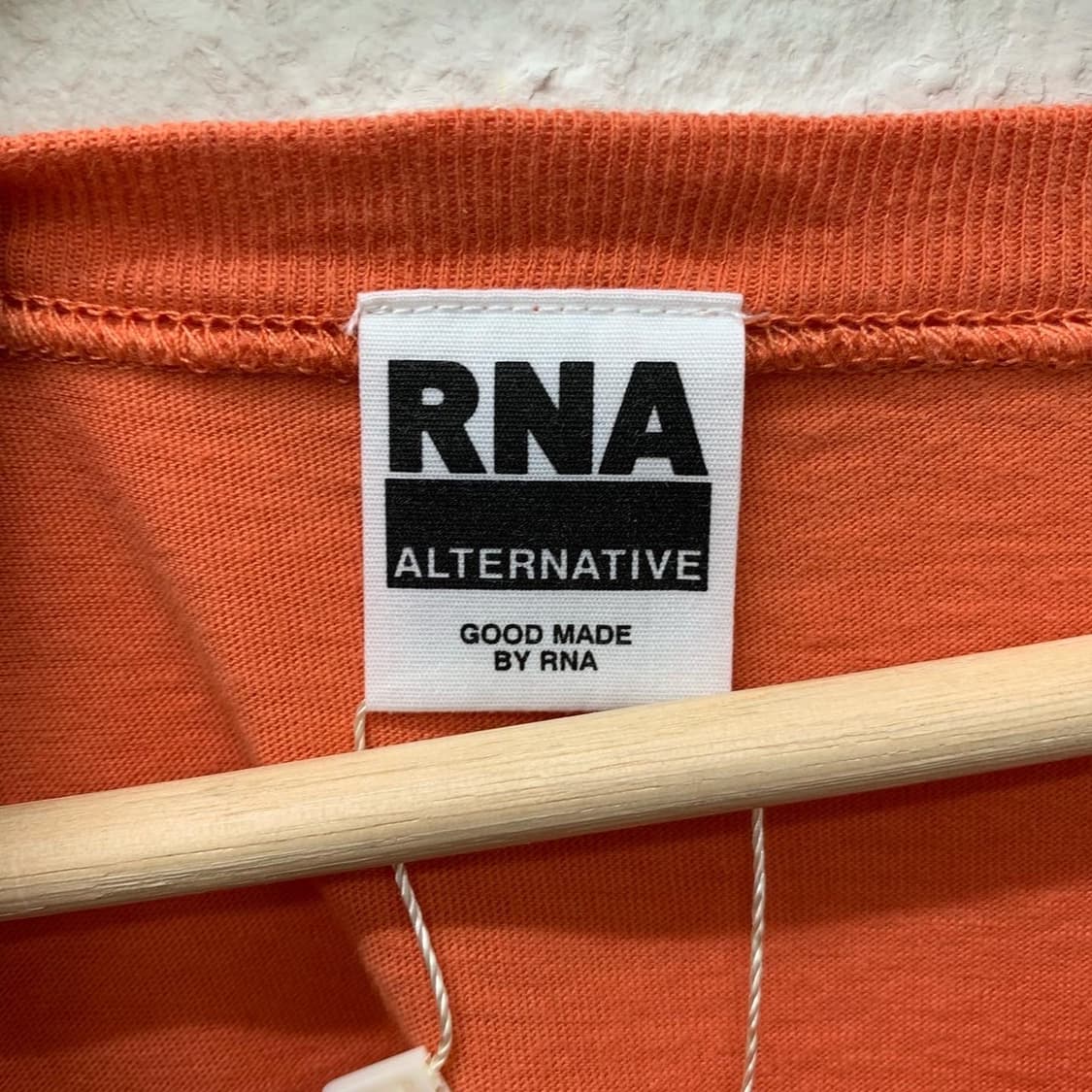 RNA 오렌지 타이거 자수 티셔츠  상품이미지7