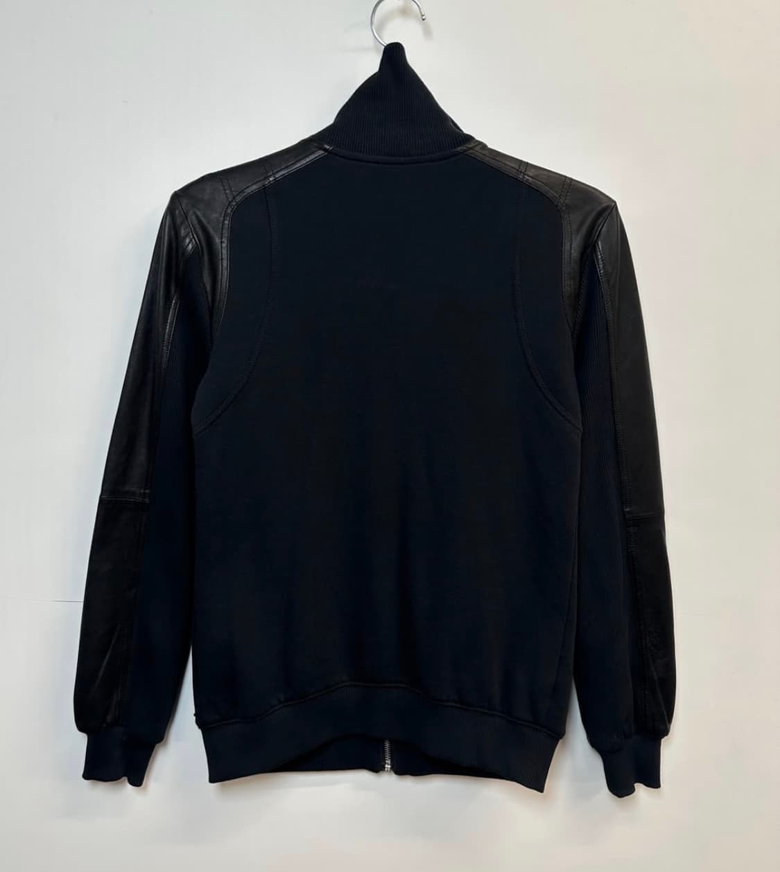 디젤 레더 믹스 집업자켓 상품이미지4