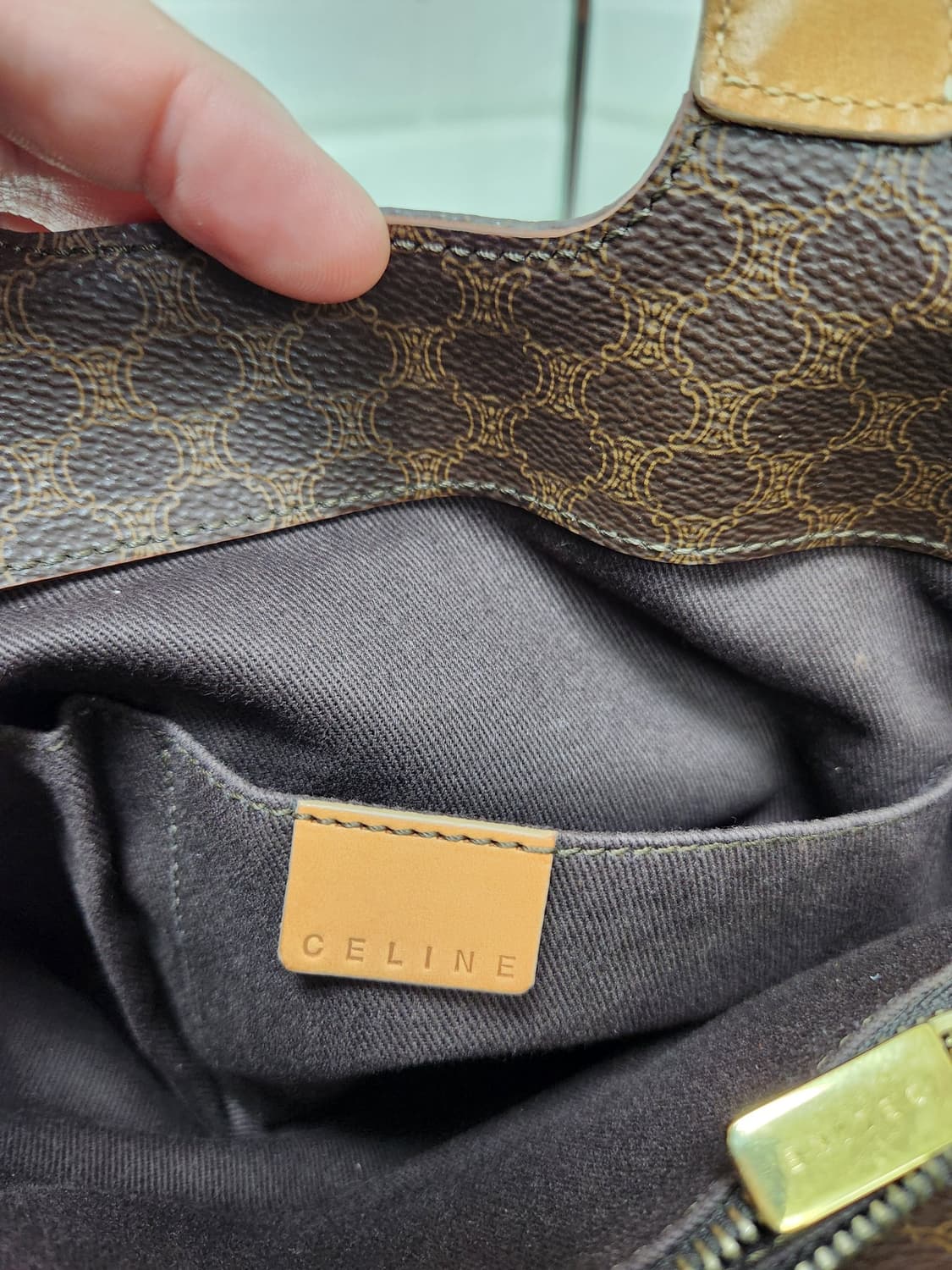 [정품] celine 셀린느 마카담 토트백 상품이미지9