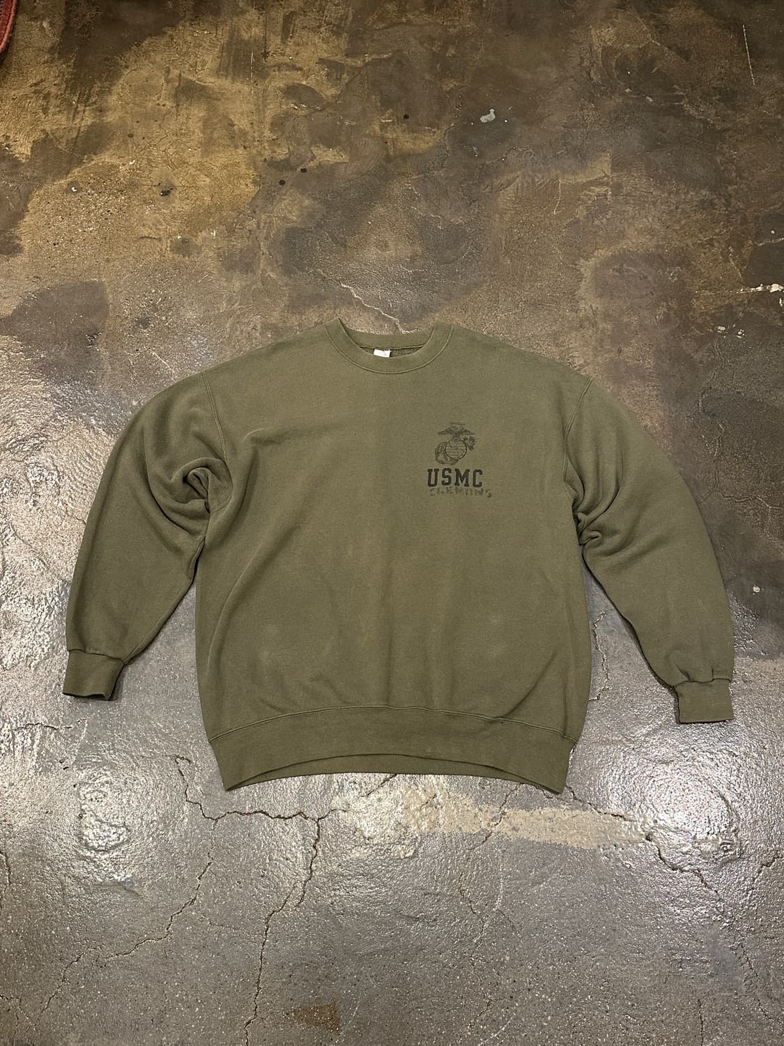 90s 50/50 made in USA  USMC 빈티지 스웻셔츠 L 상품이미지1