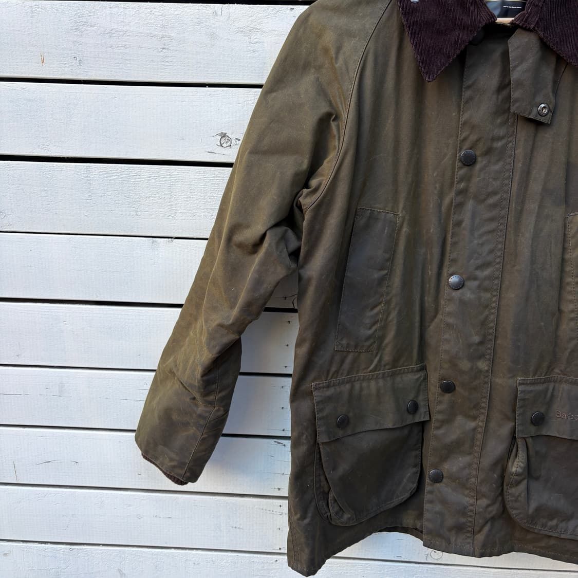 Barbour 바버 비데일 왁스 자켓 상품이미지3